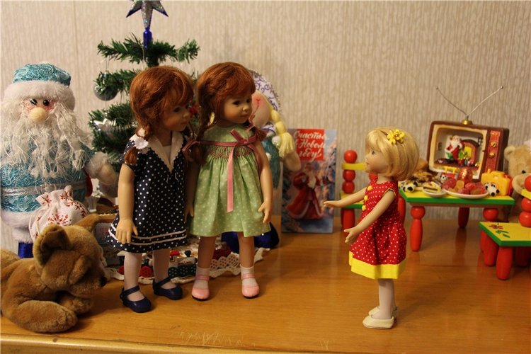 Новогодняя плюшечка с выставки