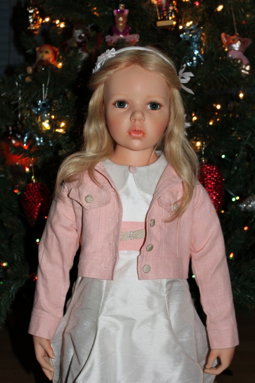 Новогодняя елка с моими куклами от Hildegard Gunzel