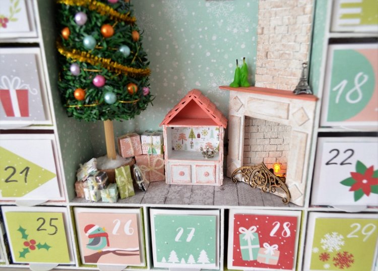 2 адвент календаря с миниатюрой для брата и сестры