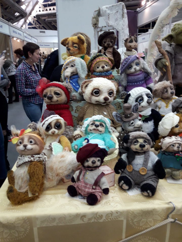 Moscow Fair Московская международная выставка кукол на Тишинке 13 - 15 апреля 2018. Мой фотообзор