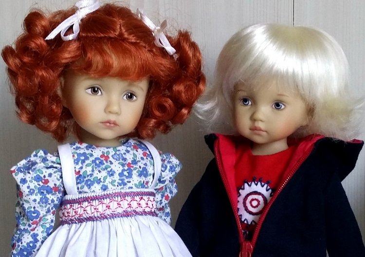 Ура! Сестрёнка приехала! Куколки от Dianna Effner Boneka