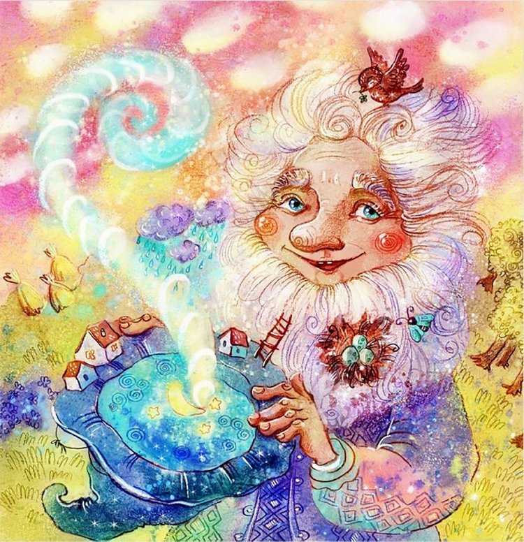 Волшебные иллюстрации — Интересное обо всем: поздравления