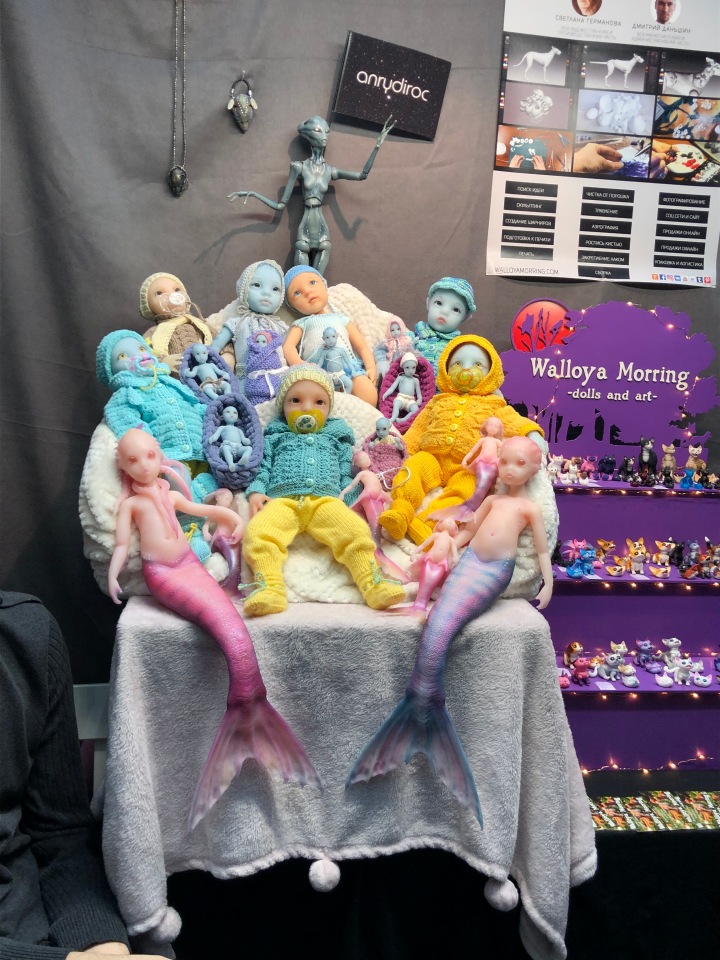 "Искусство куклы" 2019 - приглашаю прогуляться по выставке... ч.5