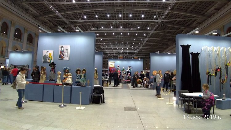 X Международная выставка "Искусство куклы" в Гостином дворе. Часть 3, заключительная