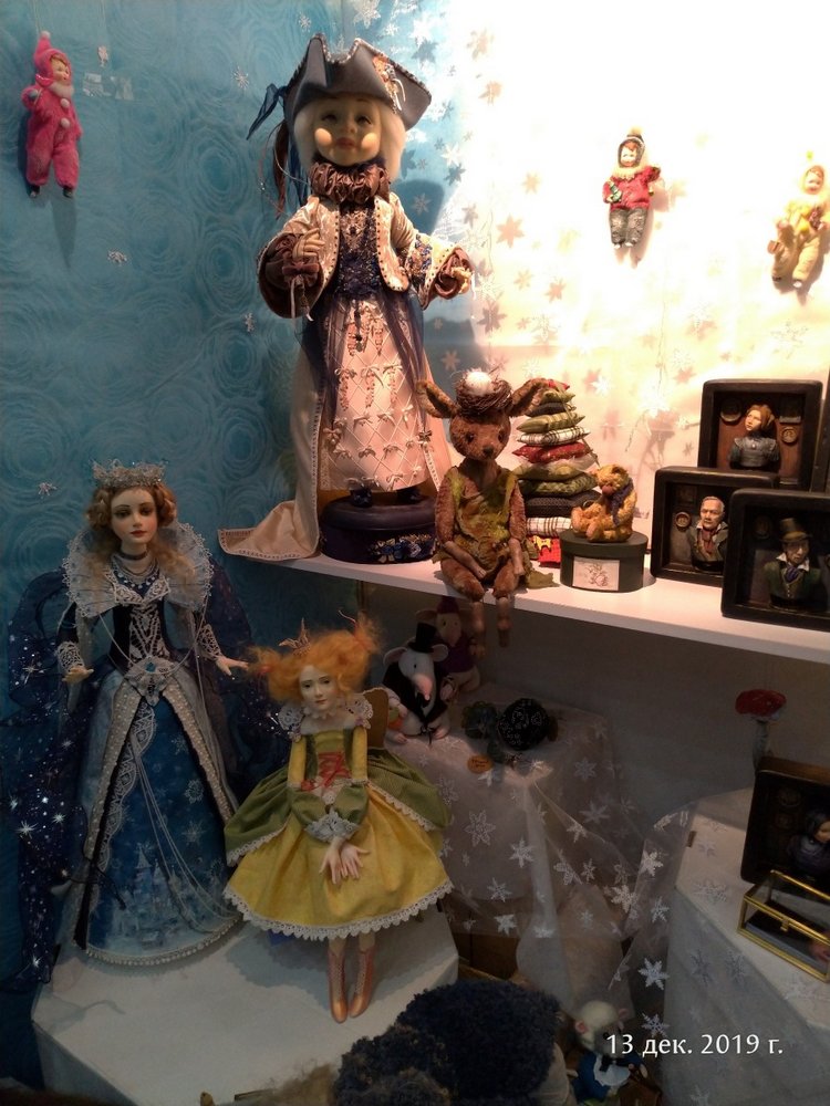 X Международная выставка "Искусство куклы" в Гостином дворе. Часть 2