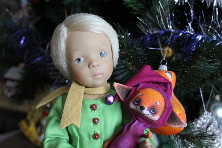 Моя коллекция кукол с авторской росписью Sylvia Natterer