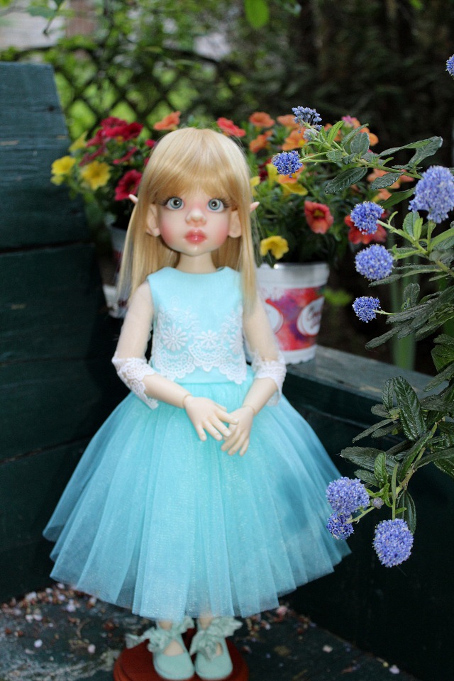 Талисса в весеннем саду — Куклы Kaye Wiggs (Кайе Виггс): авторские BJD (БЖД)