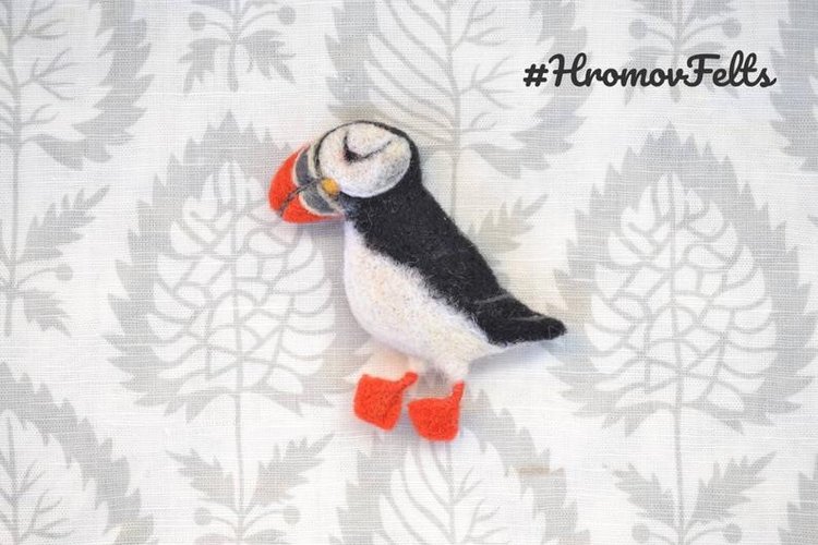 HromovFelts - Авторские войлочные скульптуры и броши Ланы и Евгения Хромовых - ч.1