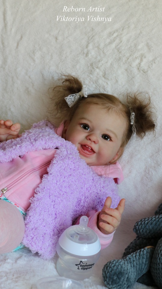 Малышка Хулиганка... куколка реборн Виктории Вишни