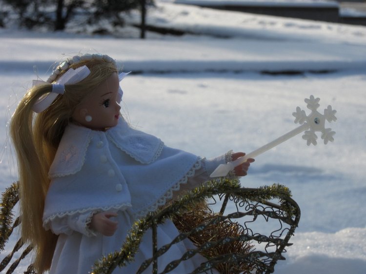 Зимнее катание Хелены — Куклы Takara Tomy (Такара): Licca (Ликка)