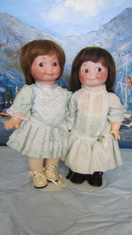 Googly doll. Гуглики настоящие антик и не совсем настоящие (фото 7)