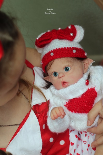 Мини Офелия. Кукла реборн из молда Mini Ofelia by Olga Auer