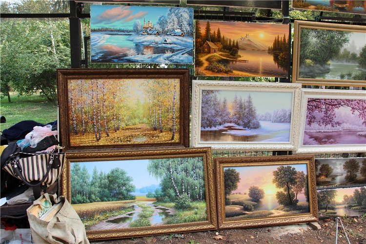 Блошиный рынок в Измайлово. Часть первая