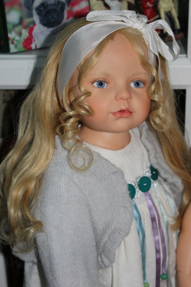 Две Фины, две сестрички — Куклы Hildegard Gunzel (Гюнцель) из винила: Gotz