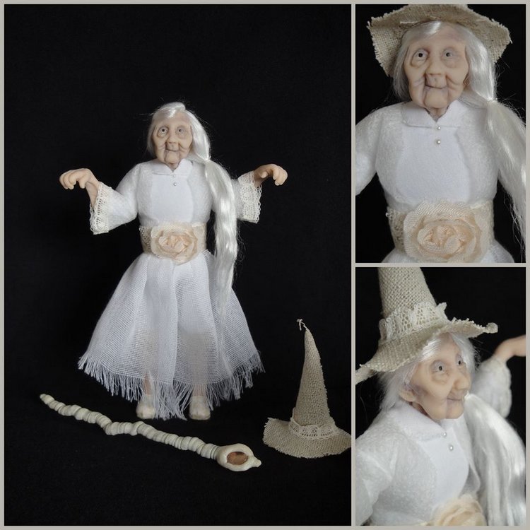 Sweet Pea Sculpts - Original Artist Miniature Dolls and Figurines made from Polymer Clay - часть 2