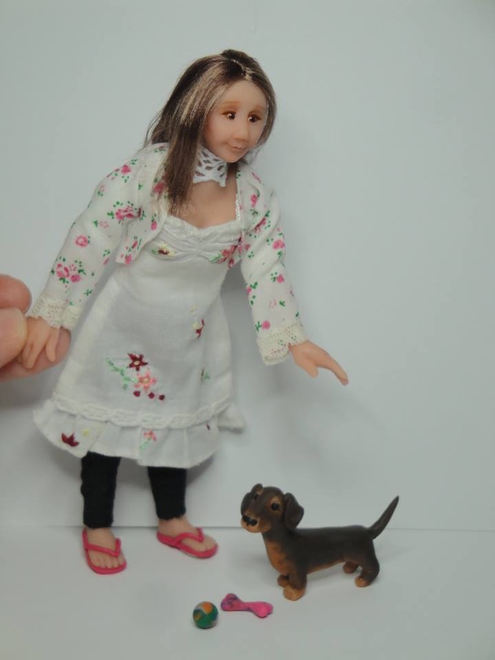 Sweet Pea Sculpts - Original Artist Miniature Dolls and Figurines made from Polymer Clay - часть 2