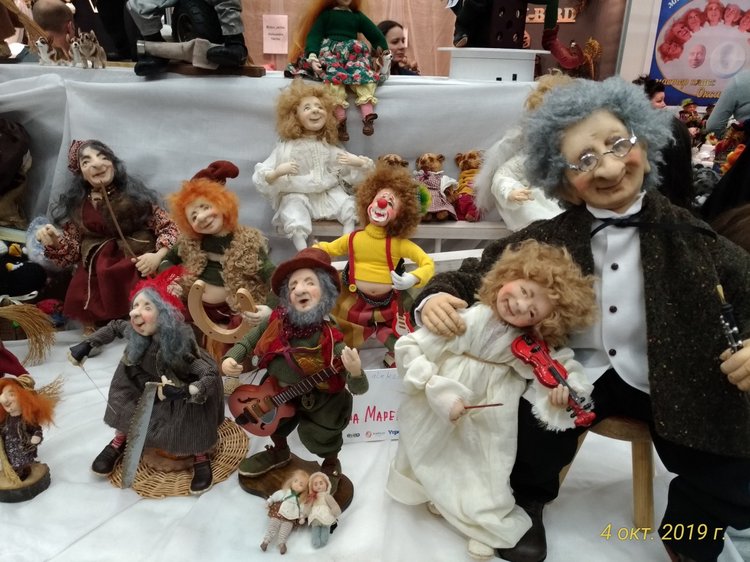 XV Международный Салон Авторских кукол на Тишинке моими глазами. Часть III, завершающая