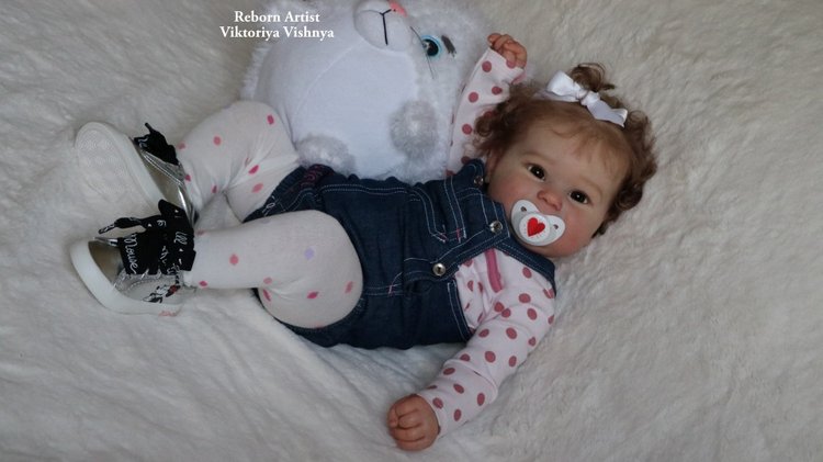 Моя Мэдди... Куколка реборн Виктории Вишни