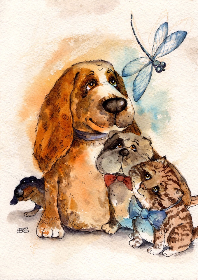 Предновогодние денёчки! Улыбнёмся вместе! Смешные таксы Инги smG