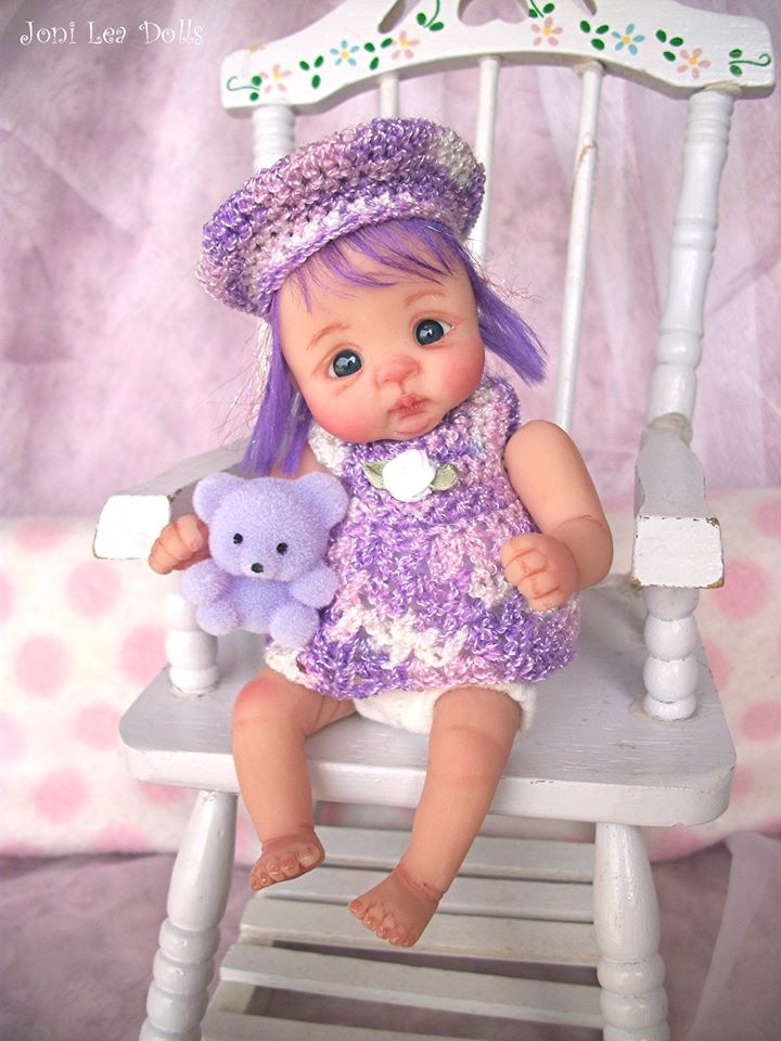 Авторские куклы дети из полимерной глины от Joni Lea - ч.17 (фото 4)