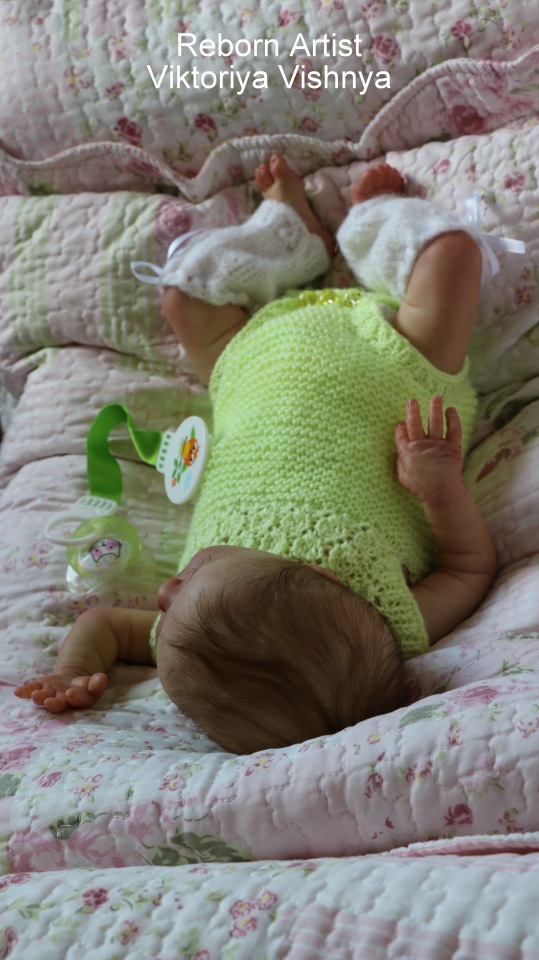 Далила... малышка реборн Виктории Вишни | Бэйбики Далила... малышка реборн Виктории Вишни