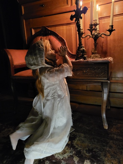 Рождественский вечер маленькой девочки (фото 9)