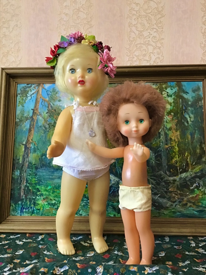 Белокожая красотка Маня советской эпохи . Моя поздняя кукольная любовь