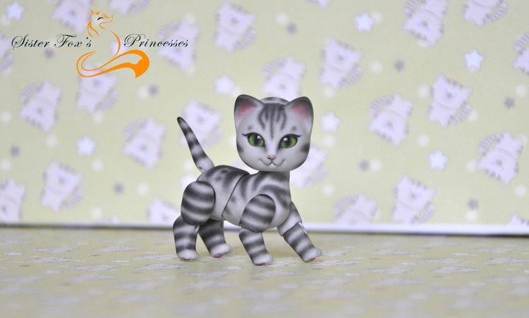 Котики от SisterFox | Бэйбики Котики от SisterFox — Авторские шарнирные куклы своими руками: лепка (фото 6)