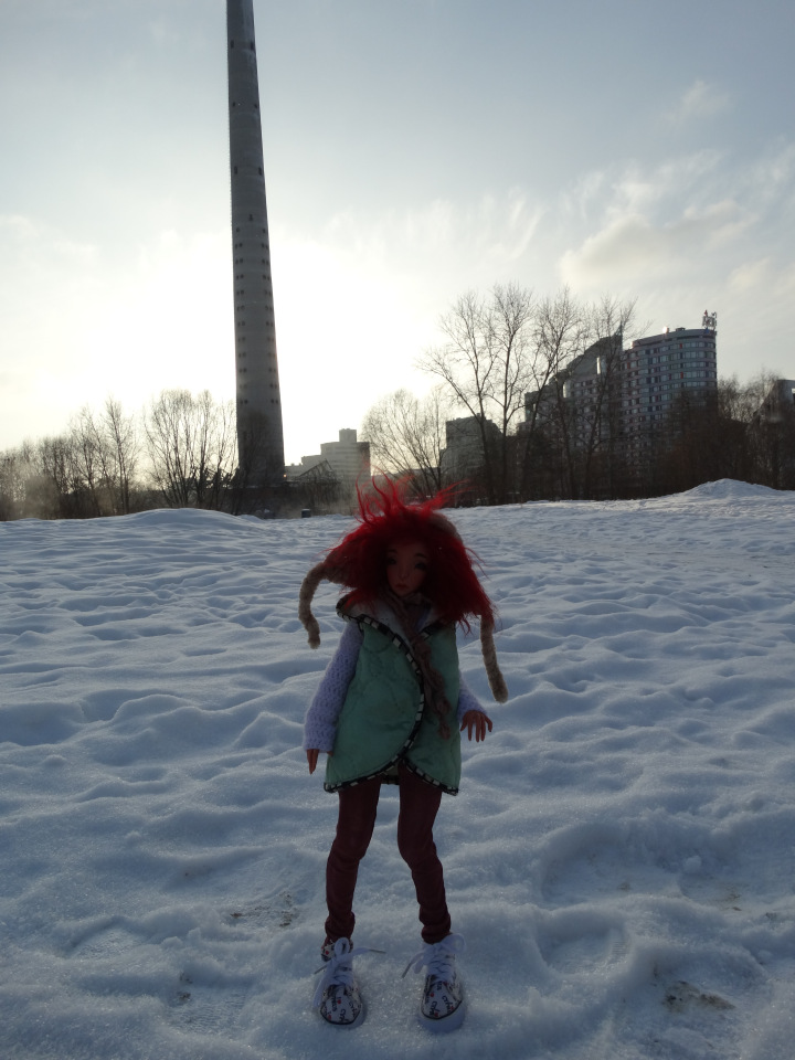 Котина прогулка. Про нашу телебашню