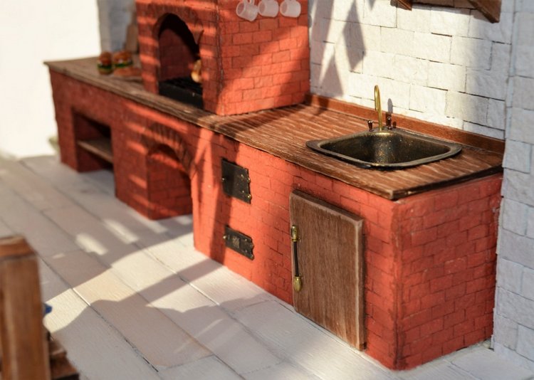 Беседка BBG (масштаб 1:12)