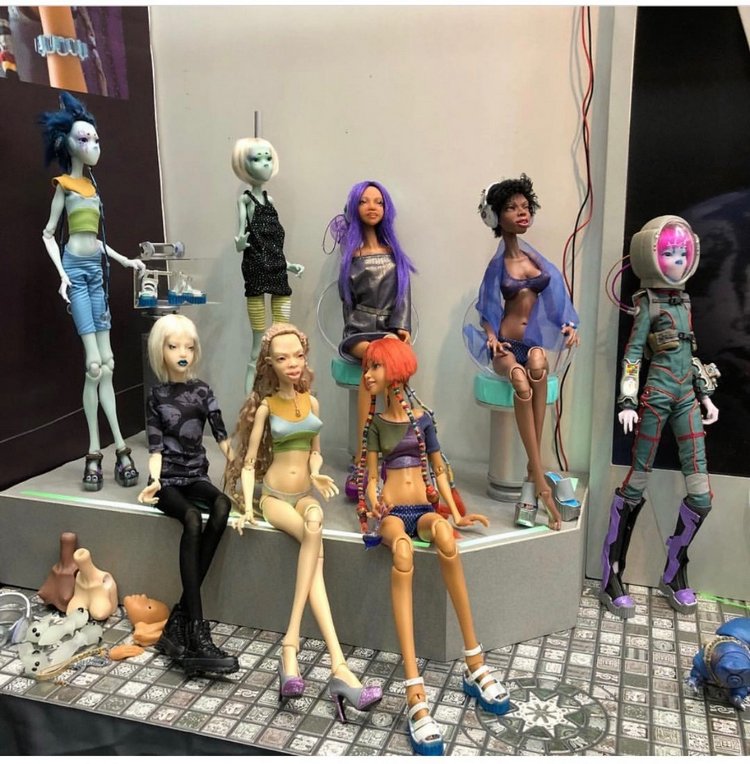 Новые куклы Тимура Зелеева на выставке Весенний Бал кукол 2018 (фото 9)