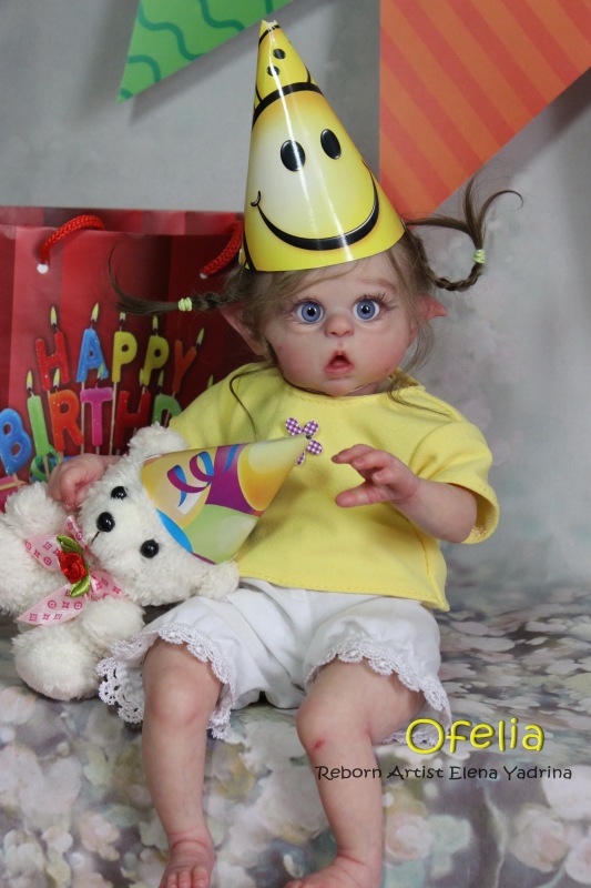 И снова Офелечка. Куклы реборн Елены Ядриной