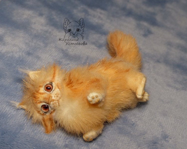 Мейн-ку́н, миниатюра. Рыженький (фото 6)