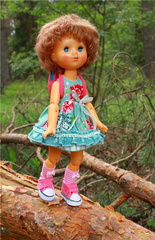 Женя-путешественница — Советские винтажные куклы (СССР): Ленигрушка