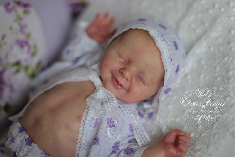 Мой милый ангел Агнес от Юлии Хома. Кукла реборн Олеси Венгер