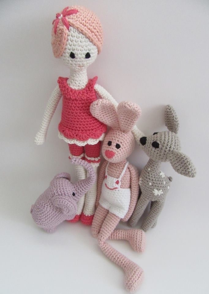Ülkü Akçam Amigurumi Desings & OOAK Dolls - Авторские вязаные куклы и игрушки (фото 5)
