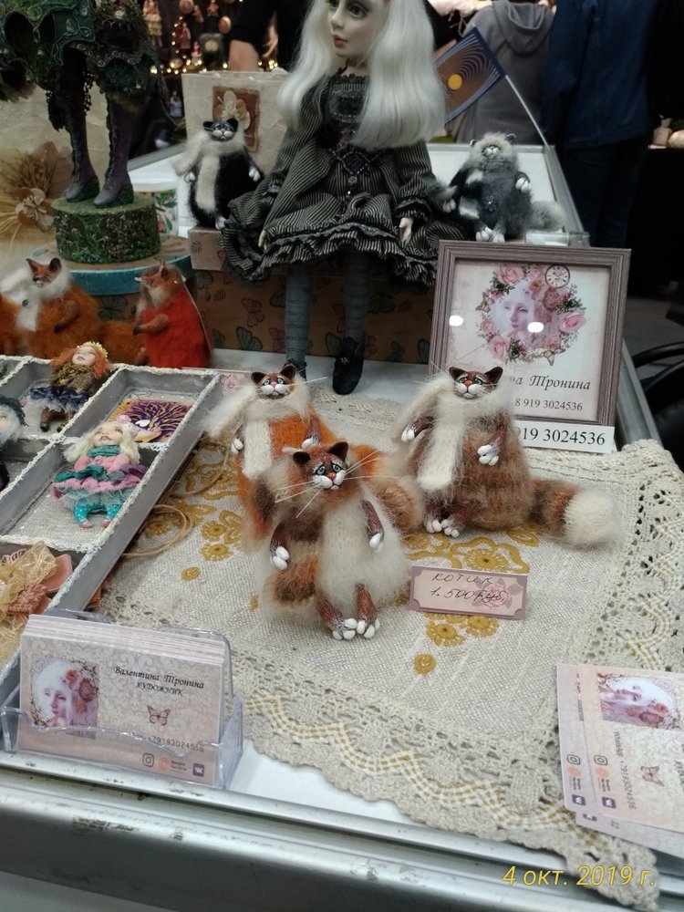 XV Международный Салон Авторских кукол на Тишинке моими глазами. Часть III, завершающая