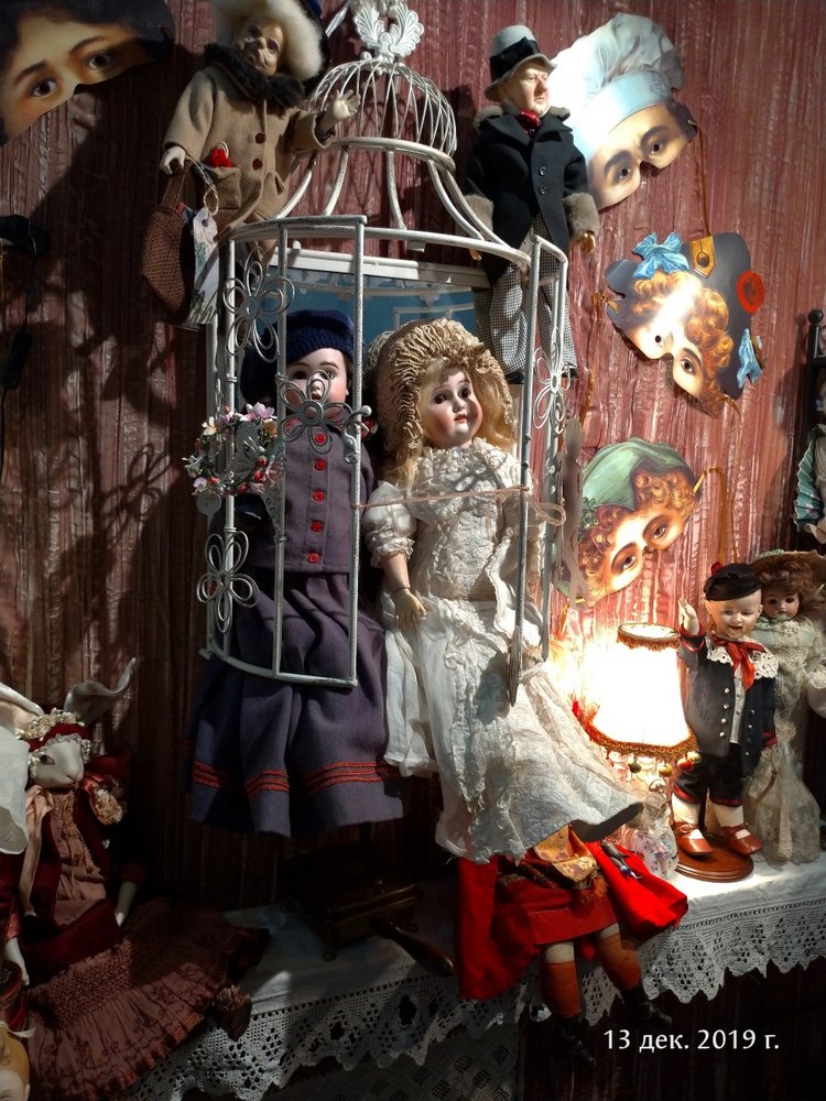 X Международная выставка "Искусство куклы" в Гостином дворе. Часть 1