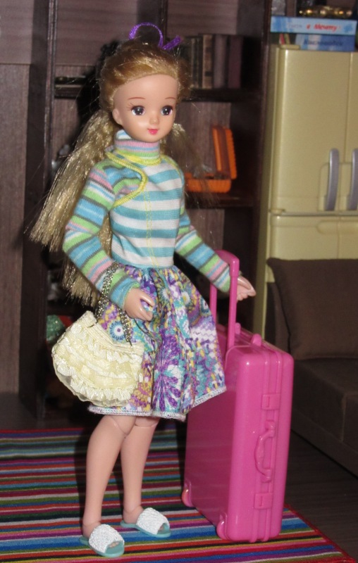 Подготовка к поездке — Куклы Takara Tomy (Такара): Licca (Ликка)