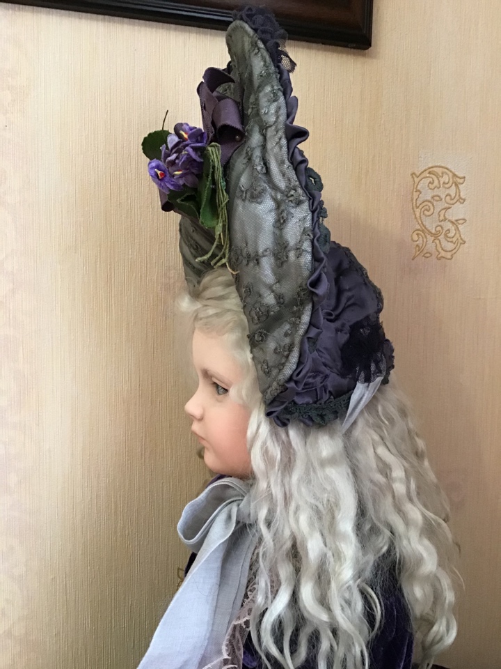 Мой первый бонет в этом году - Пармские фиалки | Бэйбики Мой первый бонет в этом году - Пармские фиалки (фото 6)