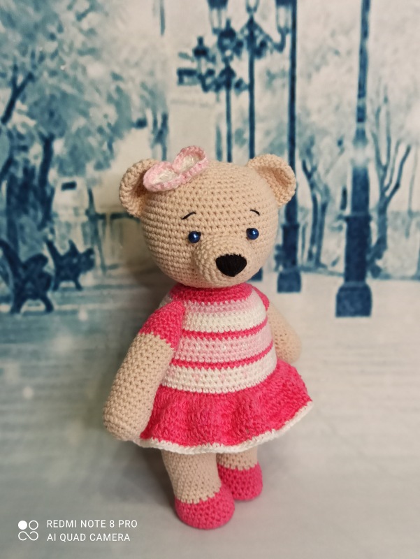 Мишки-близняшки — Вязаные игрушки и амигуруми: крючком (фото 6)