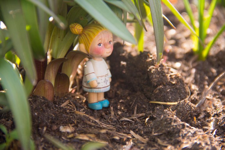 Мои деревянные козявочки — Авторские миниатюрные куклы: лепка (фото 3)