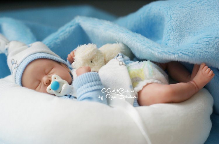 Лео. Младенец ООАК Ольги Соколовой (фото 5)