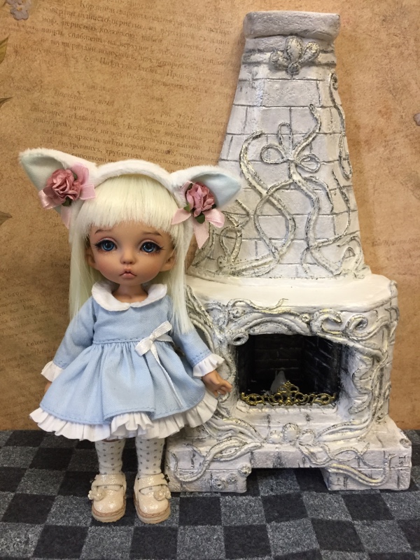 Вот такой вот был камин — Мебель для кукол и домиков: фото (фото 10)