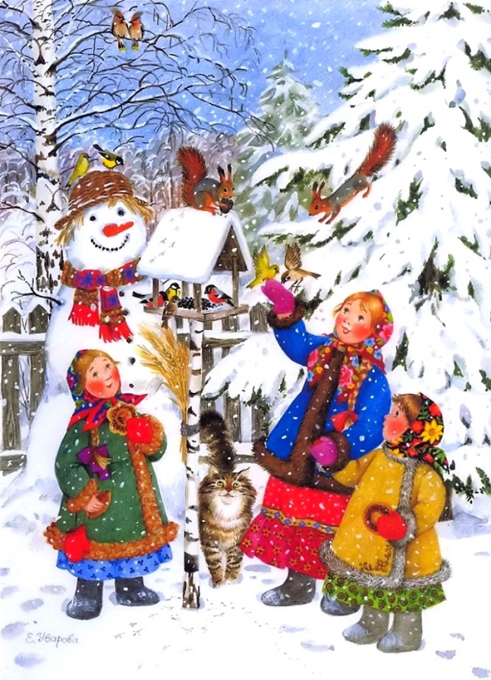 Иллюстрации Елены Уваровой