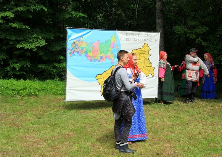 "Троицкие гуляния" в Василёво, 2018 год. Архитектурно-этнографический музей под открытым небом Василёво