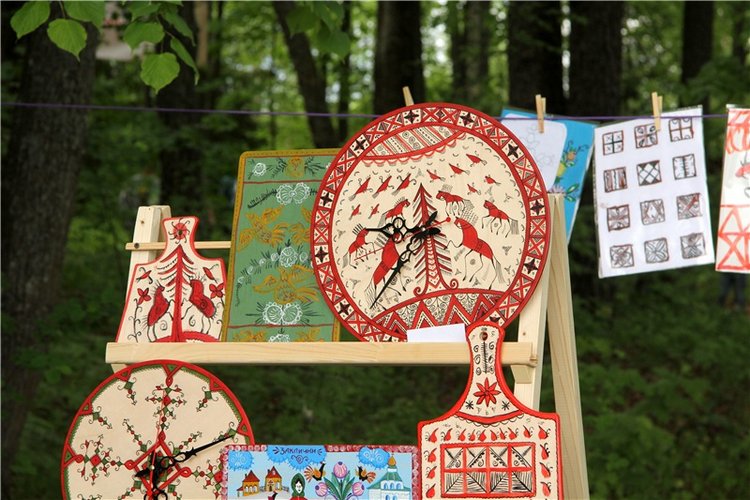 "Троицкие гуляния" в Василёво, 2017 год, продолжение. Архитектурно-этнографический музей под открытым небом "Василёво"