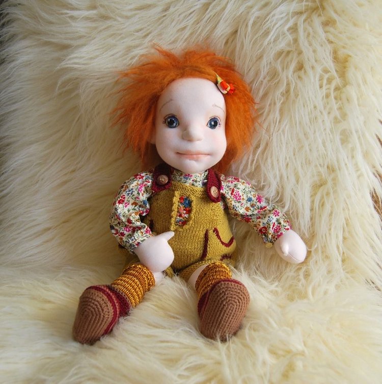 Небольшой обзор Авторских кукол Unique doll