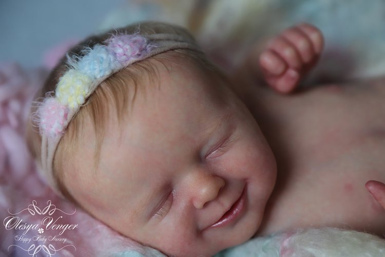 Мой милый ангел Агнес от Юлии Хома. Кукла реборн Олеси Венгер (фото 4)