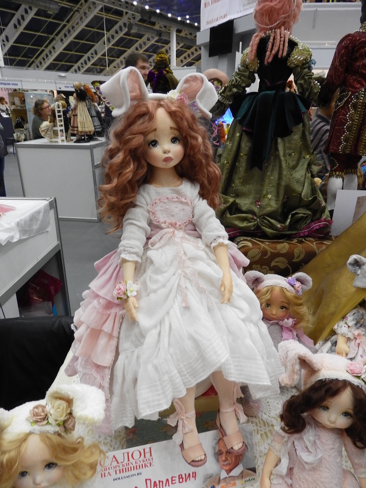 XV Международный осенний салон авторских кукол на Тишинке с 4 по 6 октября 2019 года в Москве - часть 3
